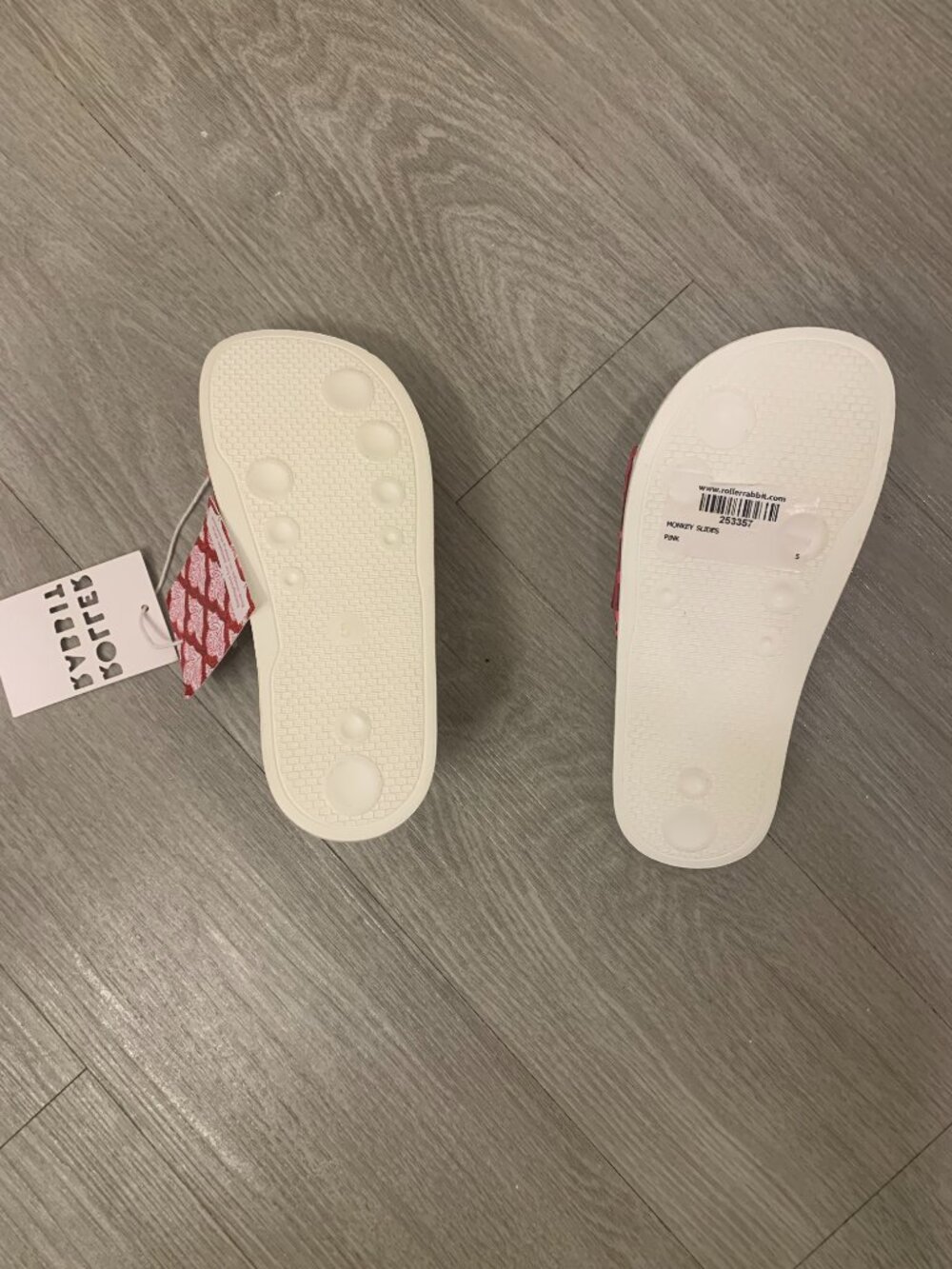 ! Roller Rabbit Monkey Print Slides (NWT) - Picture 3 of 3
